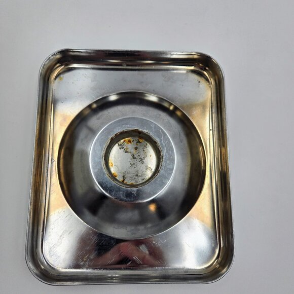 Kitchen Canisters Metal The Queen Line AR Lite White Cream 4 Pieces Vintage - Picture 6 of 16